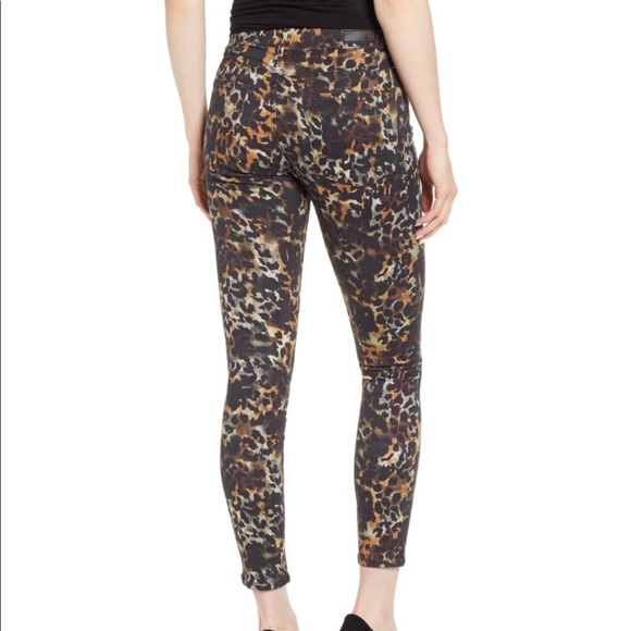 AG The Farrah Skinny Ankle Jeans Untamed Camo - Picture 2 of 9